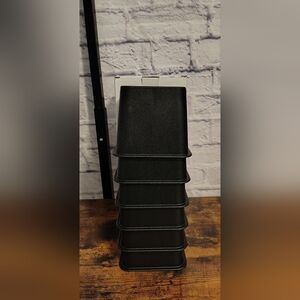 6 Pack of Black Bed Risers Approx. 4 inches Tall